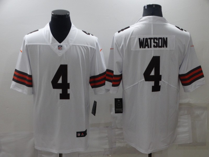 Houston Texans Men #4 Deshaun Watson white NFL Football Vapor Untouchable Limited jerseys